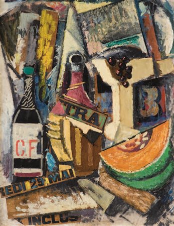 ARDENGO SOFFICI Rignano sull’Arno 1879 – Vittoria Apuana 1964 POPONE E FIASCO...