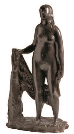 ARTURO MARTINI Treviso 1889 - Milano 1947 NUDINO, 1935 (1989) bronzo, altezza...