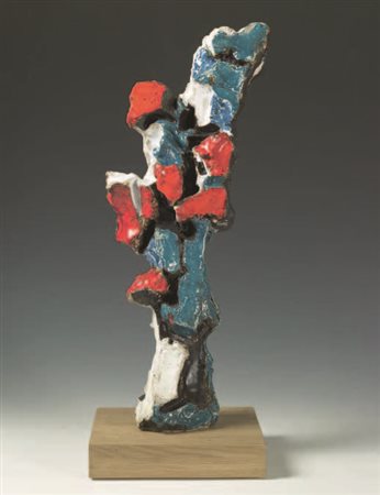 LEONCILLO Spoleto, Perugia 1915 – Roma 1968 SENZA TITOLO, 1956 terracotta...