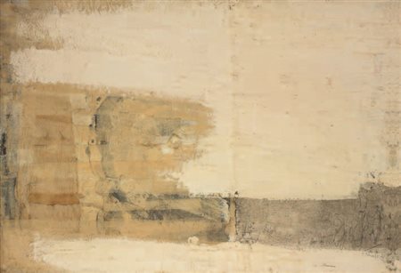 GASTONE NOVELLI Vienna 1925 - Milano 1968 RESIDUO DI BARBARIE, 1959 tecnica...