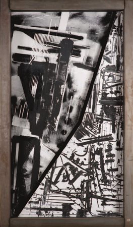 EMILIO VEDOVA Venezia 1919 - Venezia 2006 LACERAZIONE, 1977-1978 plurimo...