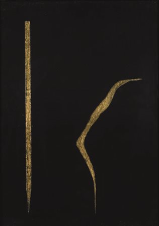 GINO DE DOMINICIS Ancona 1947 – Roma 1998 SENZA TITOLO tecnica mista su...