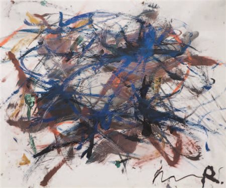 ARNULF RAINER Baden bei Wien, Austria 1929 SENZA TITOLO, 1980/1981 tecnica...