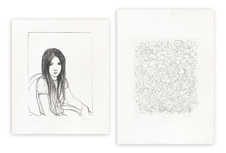 AUTORI VARI (MENZIO E MARTINA) - Lotto unico composto da 2 opere grafiche