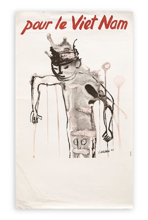 ALEXANDER CALDER - Pour le Viet Nam, 1967