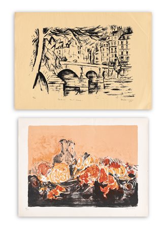 AUTORI VARI - Lotto unico composto da 2 opere grafiche