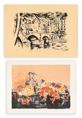 AUTORI VARI - Lotto unico composto da 2 opere grafiche