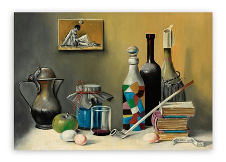 PROFERIO GROSSI (1923-2000) - Senza Titolo, 1986