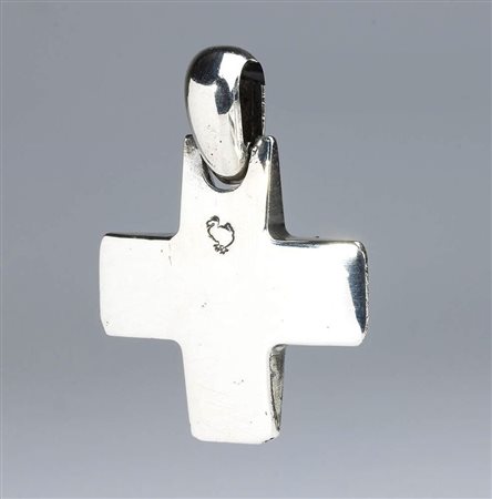 POMELLATO, collezione Dodo: pendente croce argento 