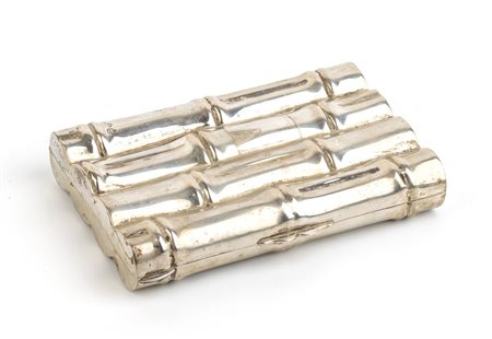 Portasigari in argento - Italia, anni'50