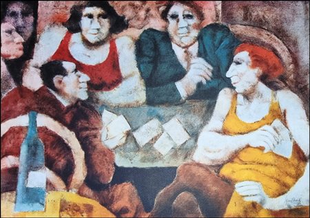 SQUILLANTINI REMO Stia 1920 - Firenze 1996 "Senza titolo"