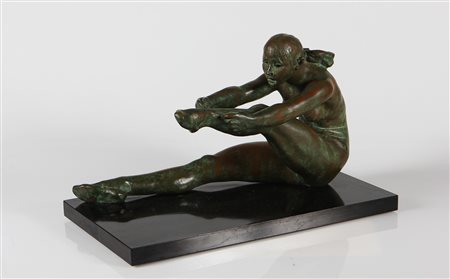 MESSINA FRANCESCO (1900 - 1995) Danseuse. 1973. Bronzo. Cm 43,00 x 28,00 x...