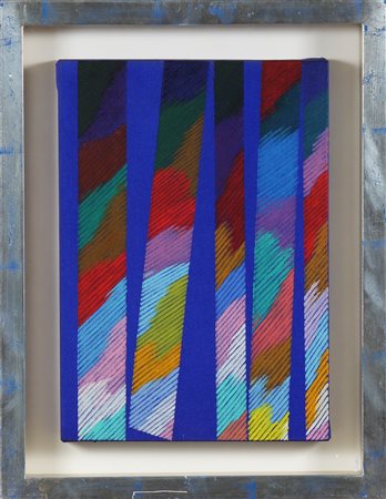 DORAZIO PIERO (1927 - 2005) In vena I. 1981. Olio su tela . Cm 35,00 x 50,00....