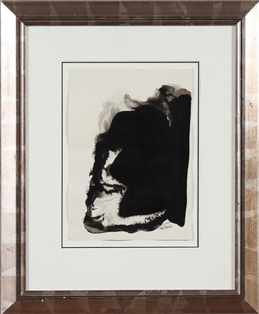 JENKINS PAUL (1923 - 2012) Senza titolo. Tecnica mista su carta. Cm 21,00 x...