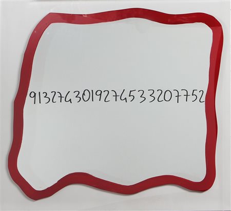 PISTOLETTO MICHELANGELO (n. 1933) Frattale. 2000. Smalti su specchio...