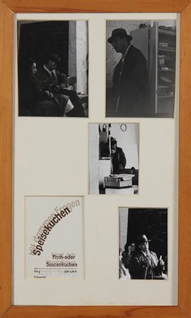 BEUYS JOSEPH (1921 - 1986) Speisekuchen. 1977. Tecnica mista su cartone. Cm...