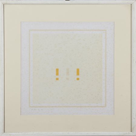 CALDERARA ANTONIO (1903 - 1978) Senza titolo. Litografia. Cm 36,00 x 36,00....