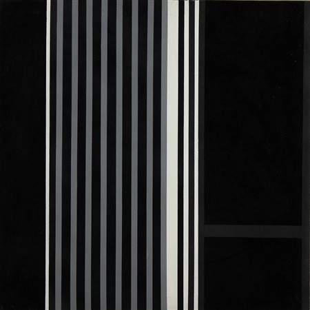 ZAZA MICHELE (n. 1948) Senza titolo. Tecnica mista su tela. Cm 80,00 x 80,00...