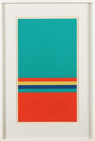 GRAESER CAMILLE (1892 - 1980) Senza titolo. 1971. Litografia. Cm 35,00 x...