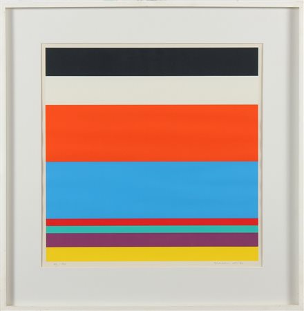 GRAESER CAMILLE (1892 - 1980) Senza titolo. 1973. Litografia. Cm 50,00 x...