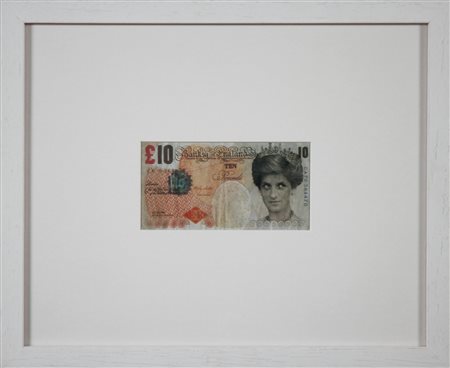 BANKSY (n. 1975) Senza titolo. Tecnica mista su carta. Cm 14,00 x 7,00....