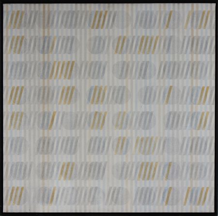 NANGERONI CARLO (n. 1922) Senza titolo. 1981. Tecnica mista su tela. Cm 94,00...