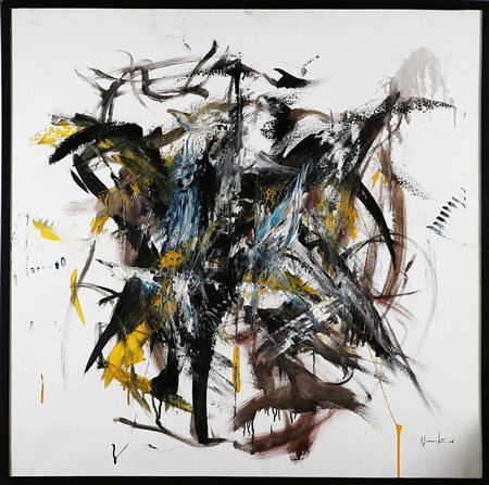 FORMICHETTI SILVIO (n. 1969) La modella. 2006. Olio su tela . Cm 100,00 x...