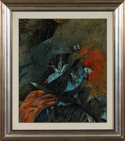 DOVA GIANNI (1925 - 1991) Fiori di giugno. 1964. Smalti su tela. Cm 60,00 x...