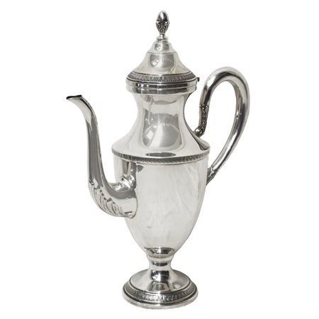 Caffettiera in argento