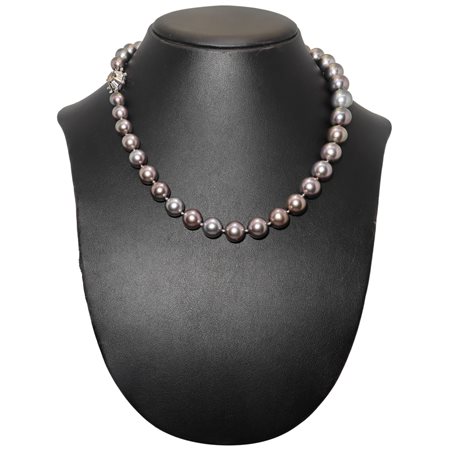 Collana in Perle Tahiti e Oro