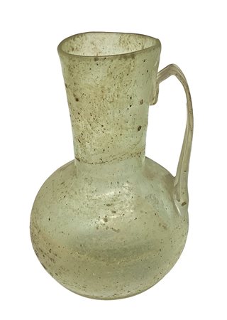 Boccale in vetro tipo scavo