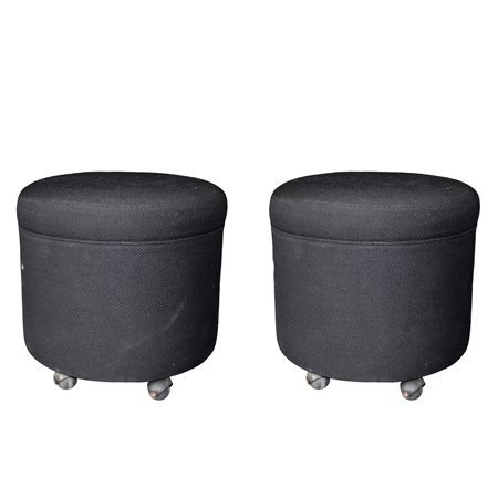 N.2 Pouff con ruote, 70's