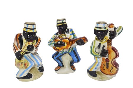 Drioli - Bottiglie da liquore in ceramica ''Stormy Weather'', 50s