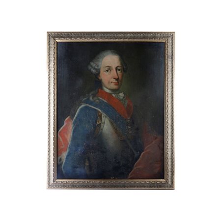  
Ritratto del principe di Baviera  Massimiliano II scuola tedesca XVIII secolo
 78 x 61 cm