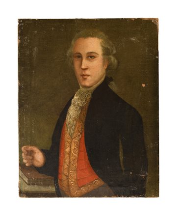 Pittore francese del XIX secolo ( - ) 
Casanova 
olio su tela cm 77x60