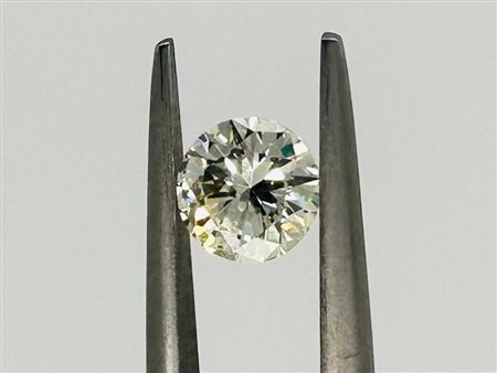 DIAMANTE 0,74 CT GIALLO CHIARO - VVS2 - TAGLIO BRILLANTE - CERTIFICATO AIG ONLINE - C30604-1
