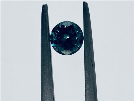 DIAMANTE COLORE ESALTATO 0,4 CT FANCY BLU INTENSO - SI2+Laser Engraved - C30610-10