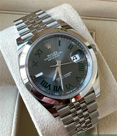 ROLEX DATEJUST 126300 WIMBLEDON