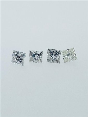 4 DIAMANTI 0,87 CT G-J - VS2-SI1 - C30803-6