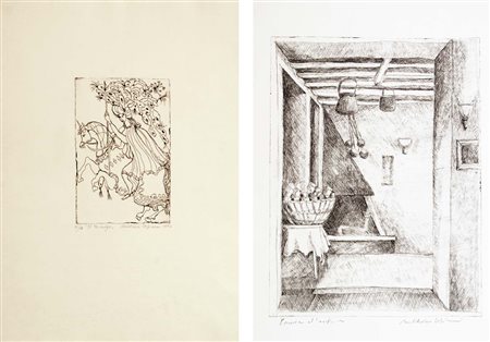 CAPISANI MATELDA Venezia 1935 Il re mago 1972 - Il caminetto da Lino lotto di...