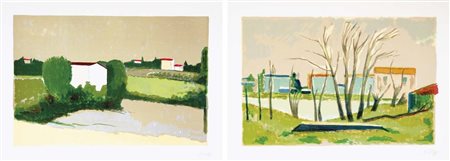 COLETTI NANDO Treviso 1907 - 1979 Soggetti vari cartella contenente 6...