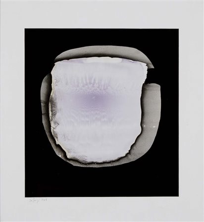 DE LUIGI LUDOVICO Venezia 1933 senza titolo 1968 tecnica mista su carta 34x31...