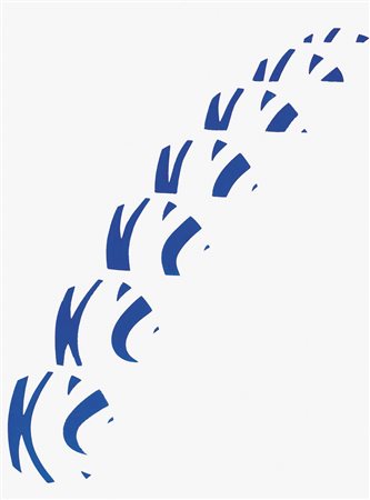 CAMPESAN SARA Mestre 1924 Composizione 1976 collage su carta 75x56 firma e...