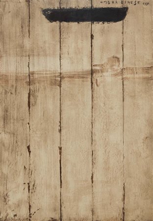 PIZZI CANNELLA PIERO Roma 1955 Ombra Cinese 1991 litografia es. p.a. 75x50...