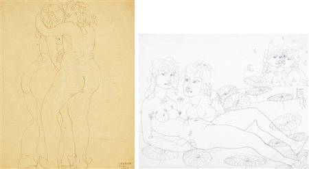 ZANCANARO TONO Padova 1906 - 1985 Levana 1948 e Brunalba 1961 lotto di 2...