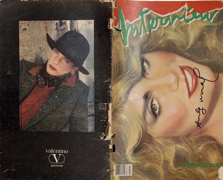 WARHOL ANDY Pittsburg (USA) 1928 - New York 1987 Interview Magazine 1982...