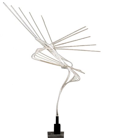 MORETTI CLAUDIO Trieste 1932 - 2003 senza titolo scultura in acciaio...