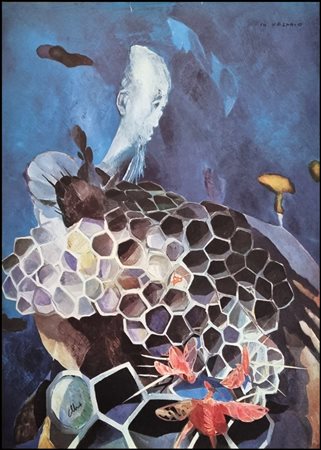 CALABRIA ENNIO Tripoli 1937 "Senza titolo"