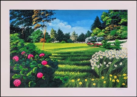 CAPPONI BRUNO Italia XX sec. "Campagna italiana"