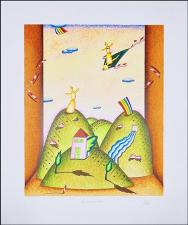 GHELLI GIULIANO Firenze 1944 - 2014 "La stanza felice"